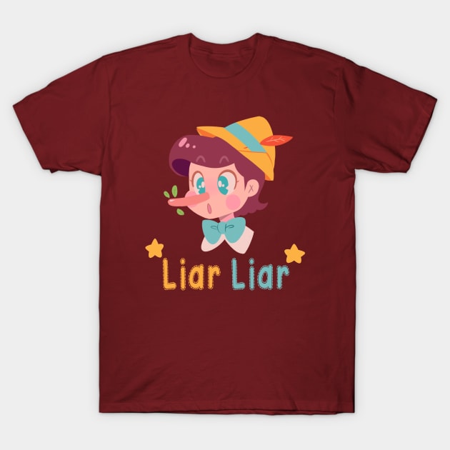 Liar Liar T-Shirt by princessmisery